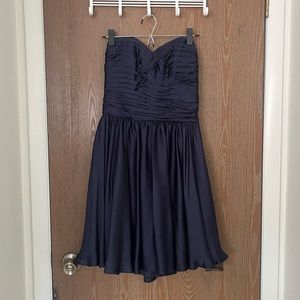 Boutique strapless evening dress